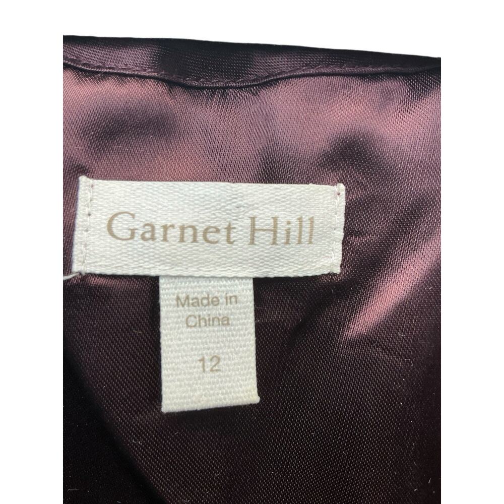 Garnet Hill Boheme Lace Dress Pullover Berry Women's 12 - Picture 14 of 16